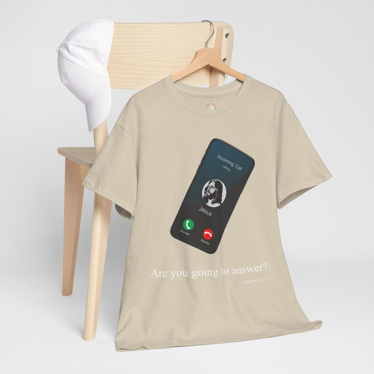 "Are You Going to Answer?" Inspirational Graphic Tee