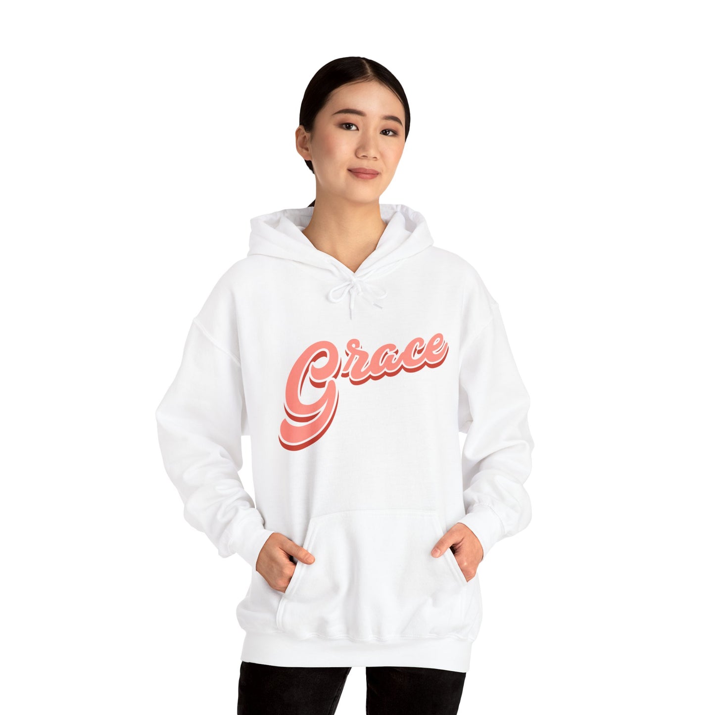 "Grace" Inspirational Pullover Hoodie