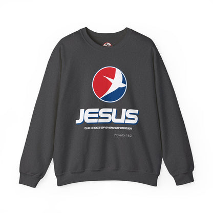 "Jesus: One Choice of Every Generation" Crewneck Sweatshirt
