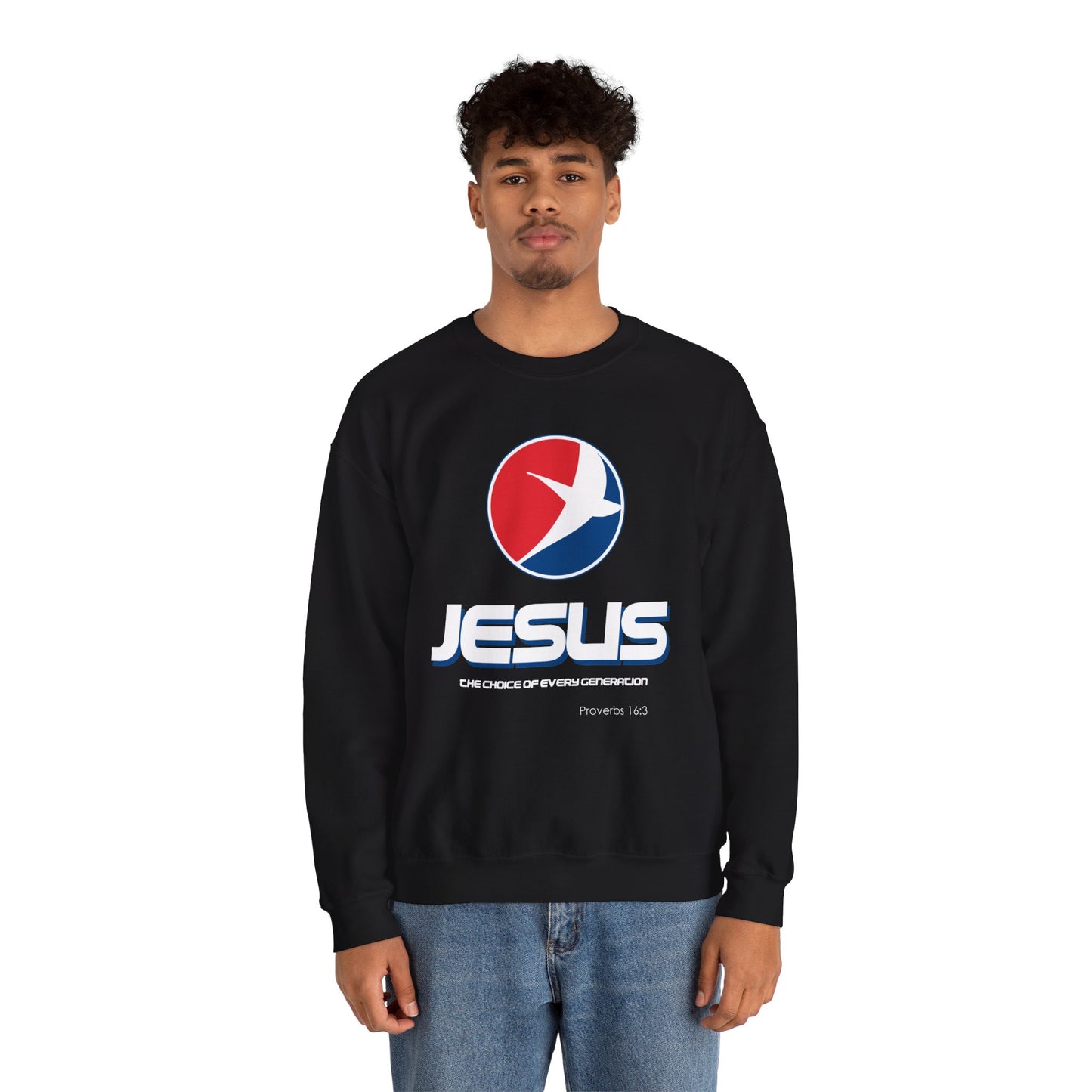 "Jesus: One Choice of Every Generation" Crewneck Sweatshirt