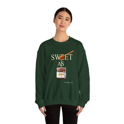 "Pleasant Words" Women's Inspirational Crewneck Sweatshirt