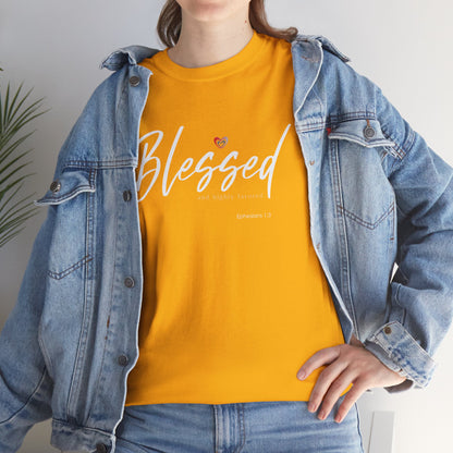 "Blessed" Women's Inspirational Graphic T‑Shirt