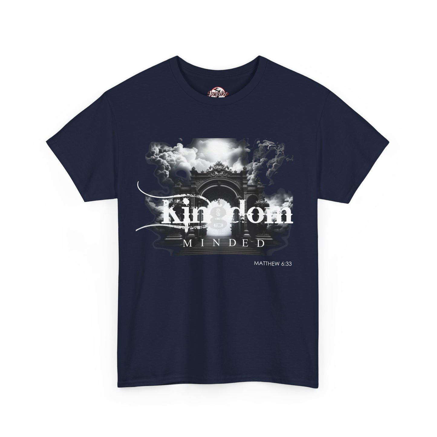 "Kingdom Minded" Motivational Graphic T‑Shirt