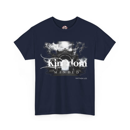 "Kingdom Minded" Motivational Graphic T‑Shirt