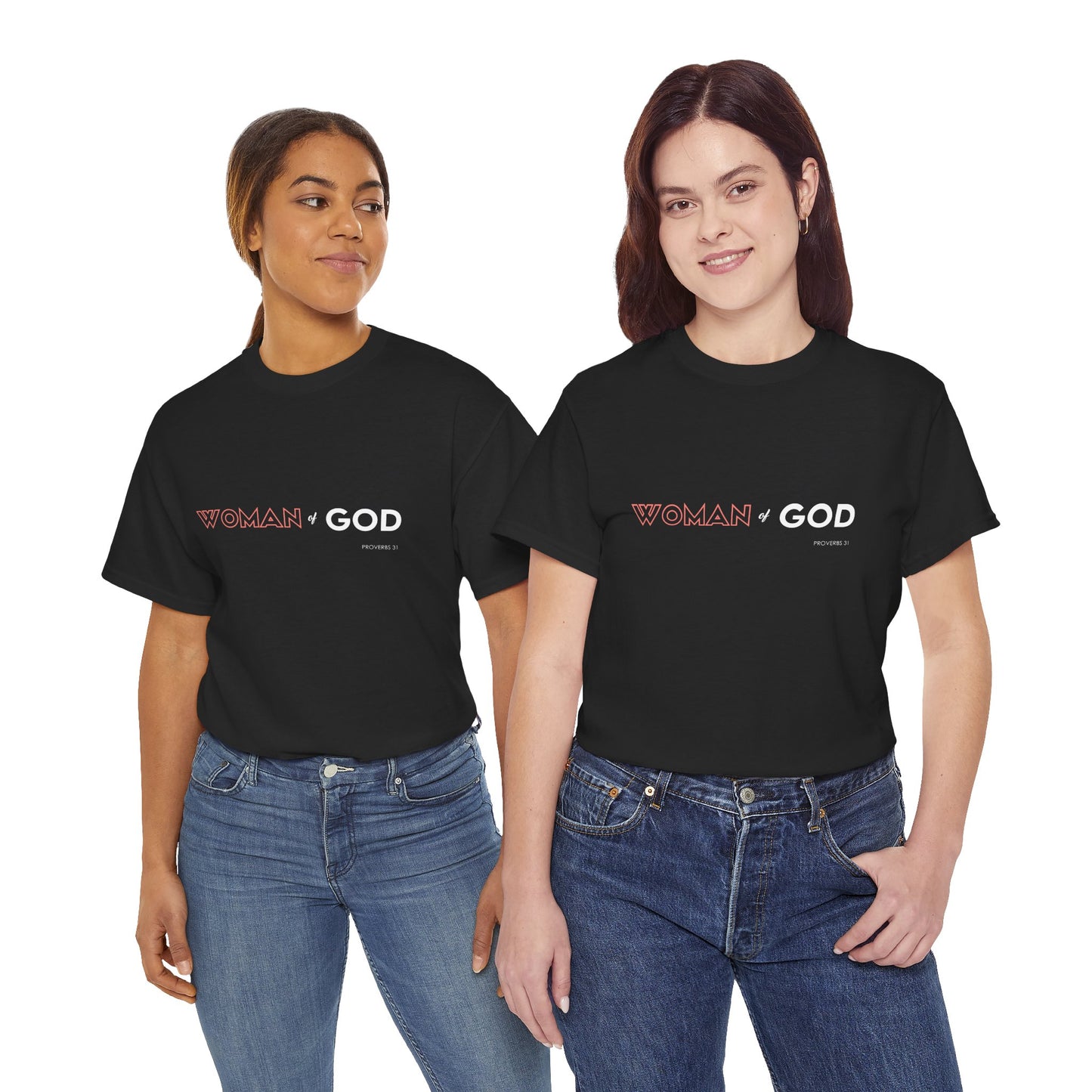 Empowering Woman of God Tee - Unisex Heavy Cotton Shirt