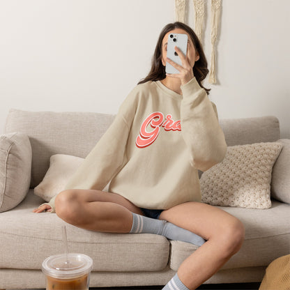 "Grace" Inspirational Crewneck Sweatshirt