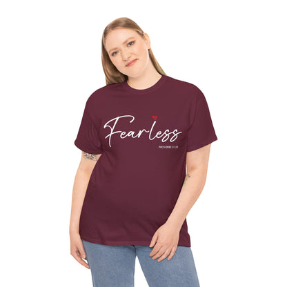 "Fearless" Inspirational Graphic T-Shirt