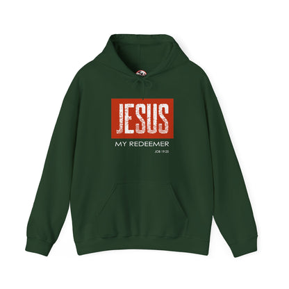 "Jesus My Redeemer" Inspirational Pullover Hoodie