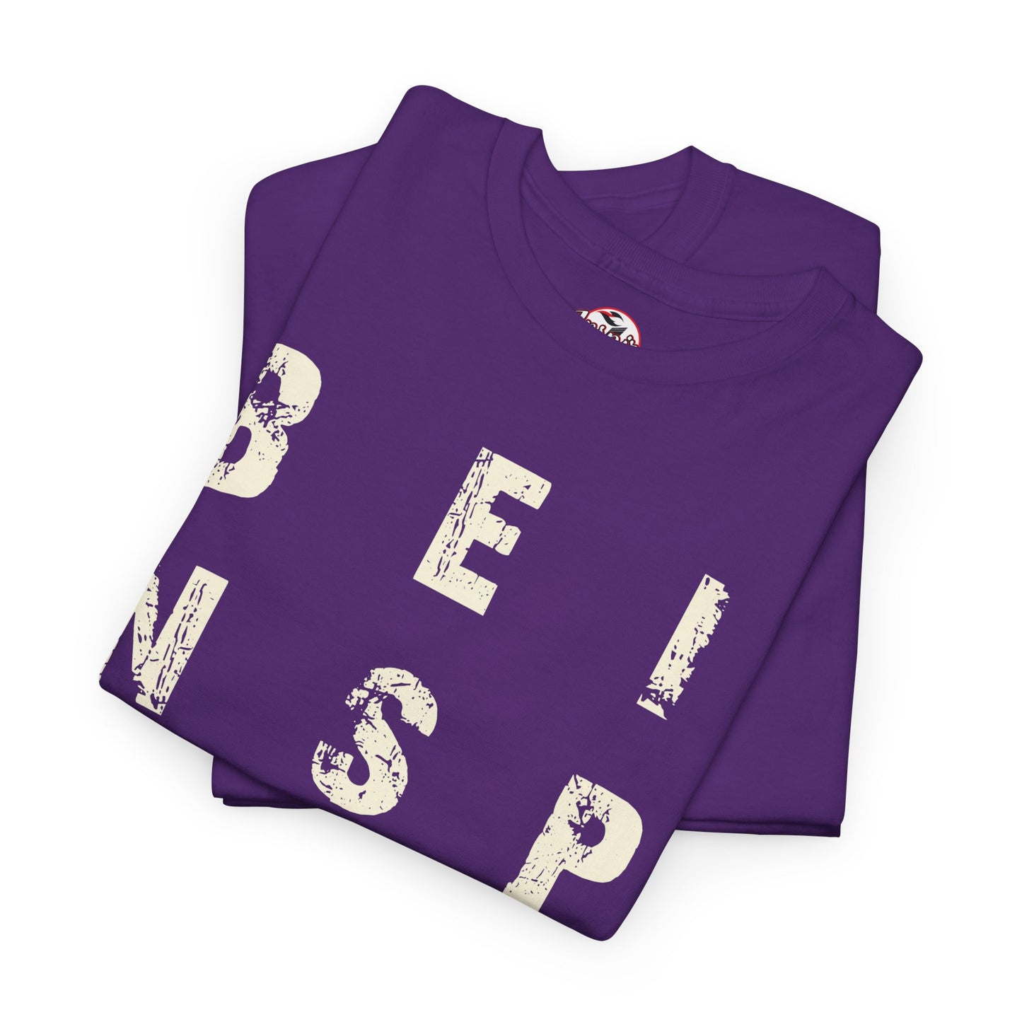 "Be Inspired" Motivational Vertical Graphic T-Shirt