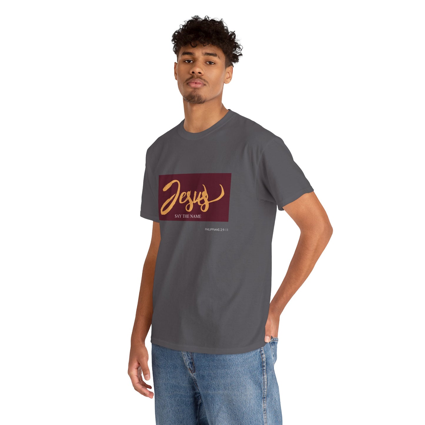 "Say The Name" of Jesus Unisex Graphic T-Shirt