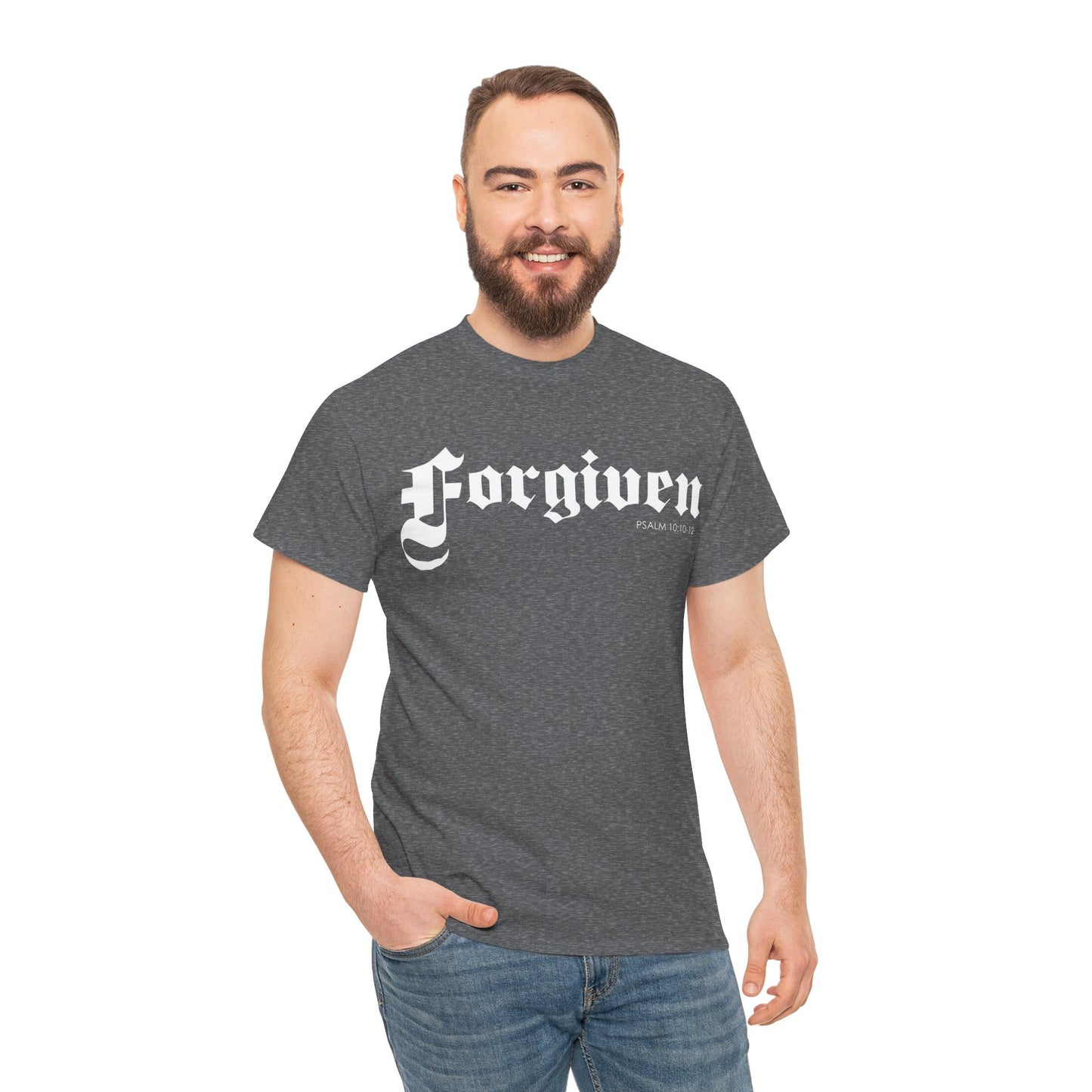 "Forgiven" Men's Inspirational Graphic Tee