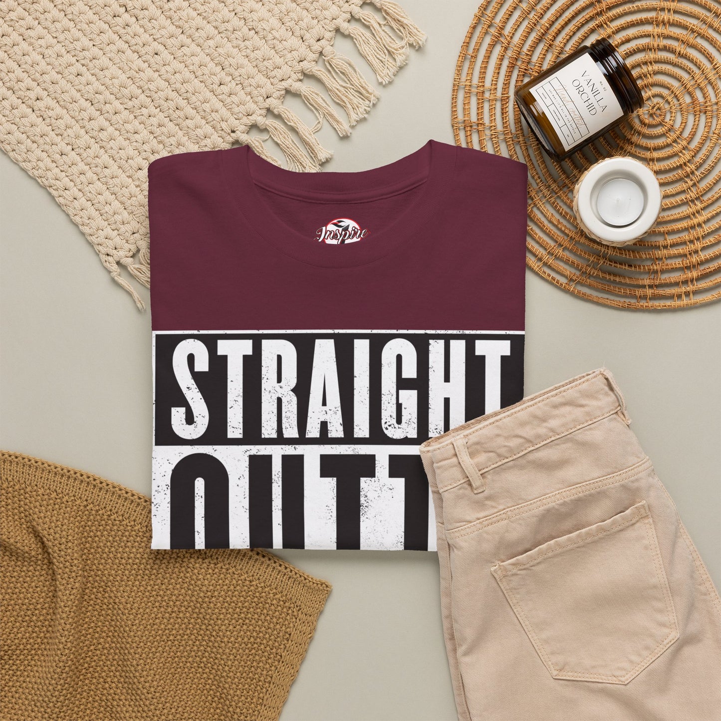 Straight Outta Heaven Unisex Inspirational Graphic T-Shirt