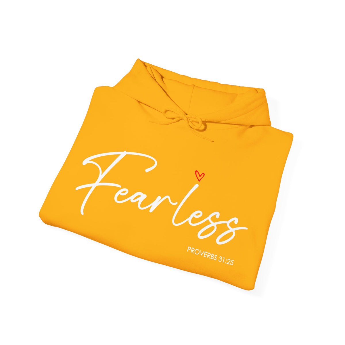 "Fearless" Inspirational Pullover Hoodie