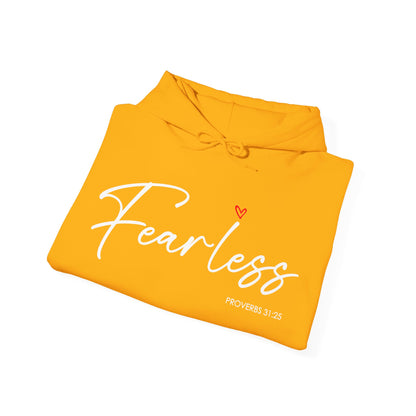 "Fearless" Inspirational Pullover Hoodie