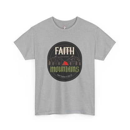 Mountain Moving Faith Unisex Heavy Cotton Tee