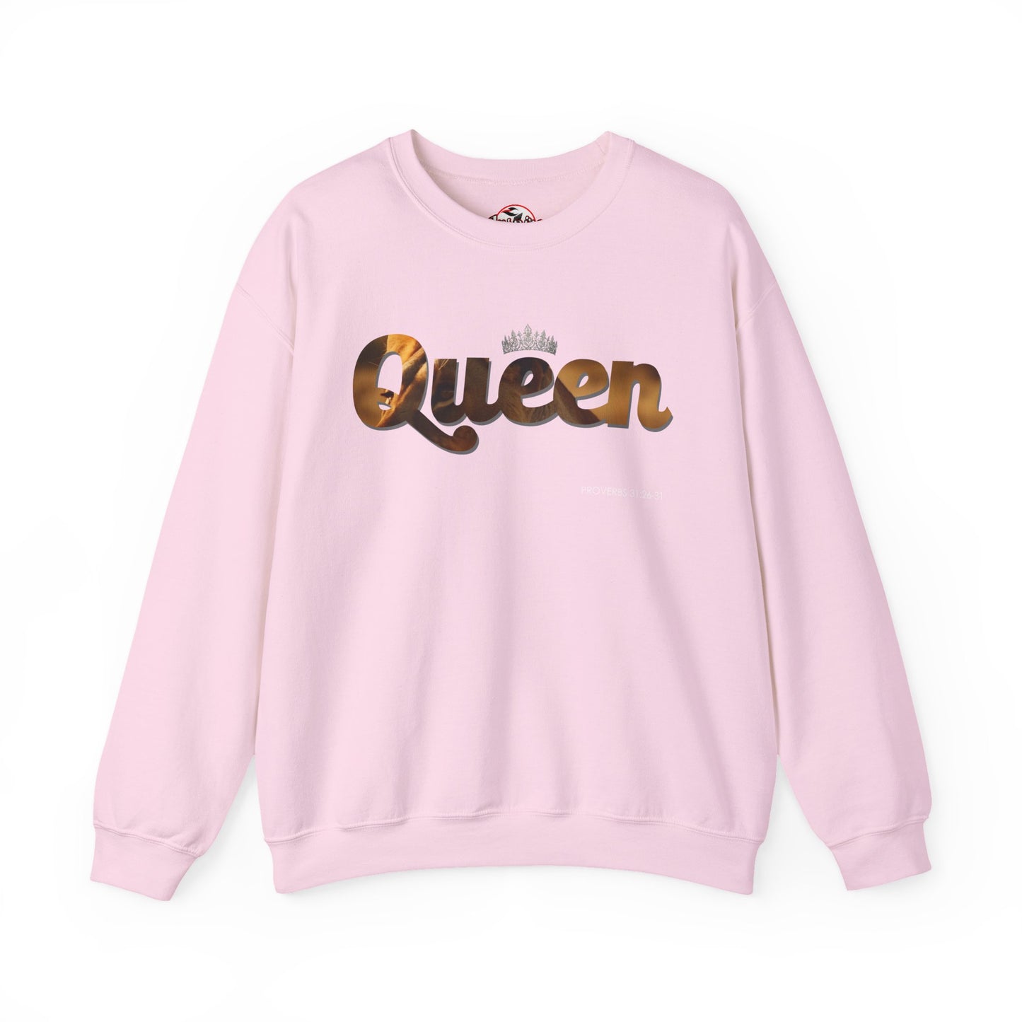 "Queen" Women's Inspirational Pullover Sweatshirt