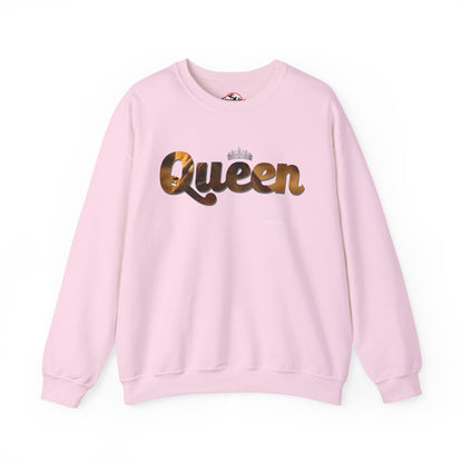 "Queen" Women's Inspirational Pullover Sweatshirt
