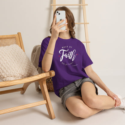 "Walk By Faith, Not By Sight" Motivational T-Shirt