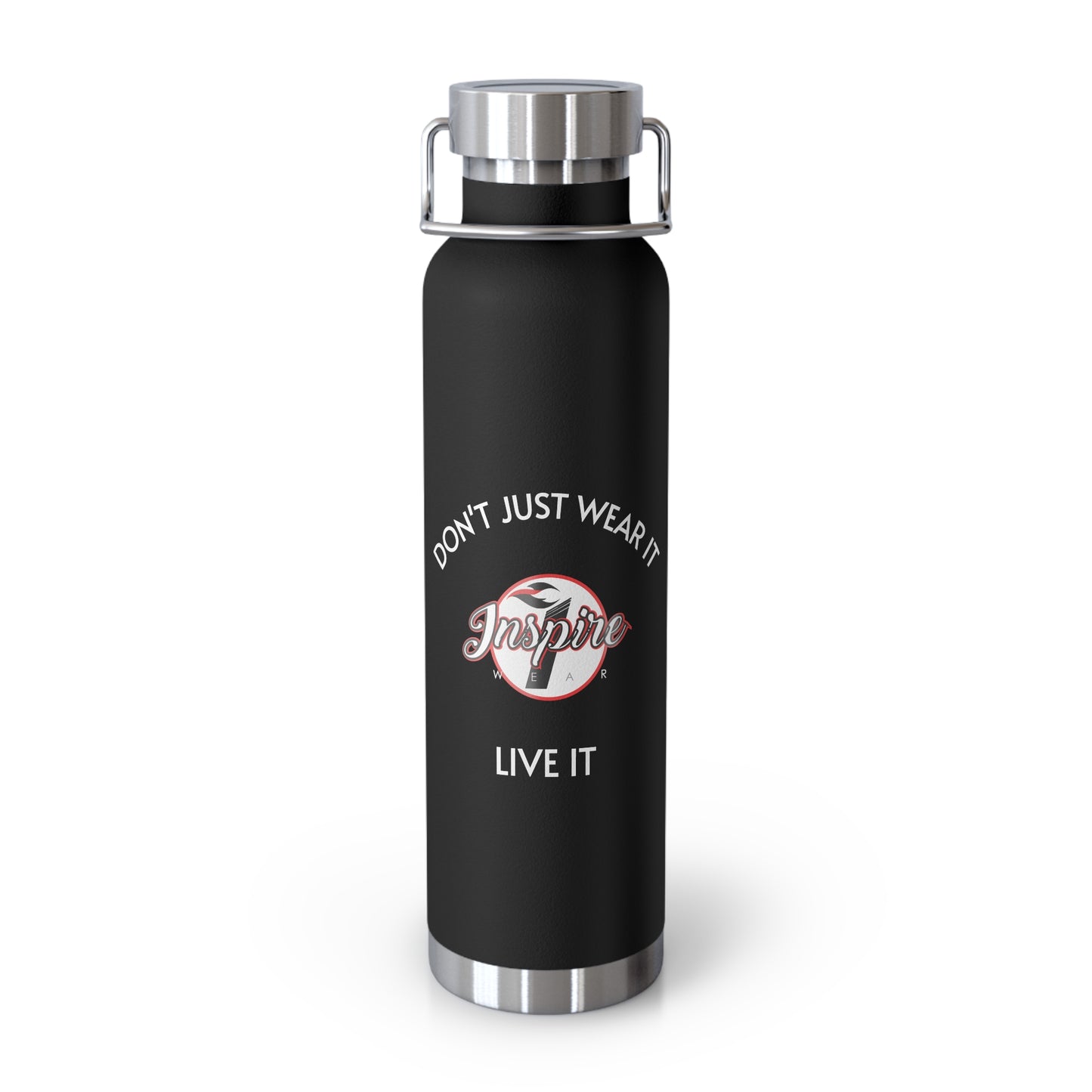 Inspire Wear Copper Vacuum Insulated Bottle, 22oz