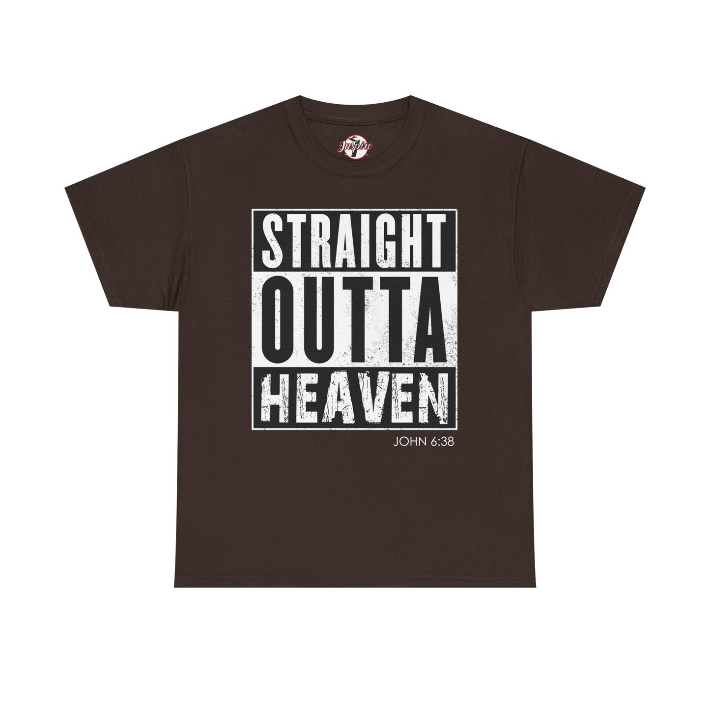 Straight Outta Heaven Unisex Inspirational Graphic T-Shirt
