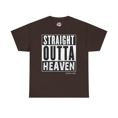 Straight Outta Heaven Unisex Inspirational Graphic T-Shirt