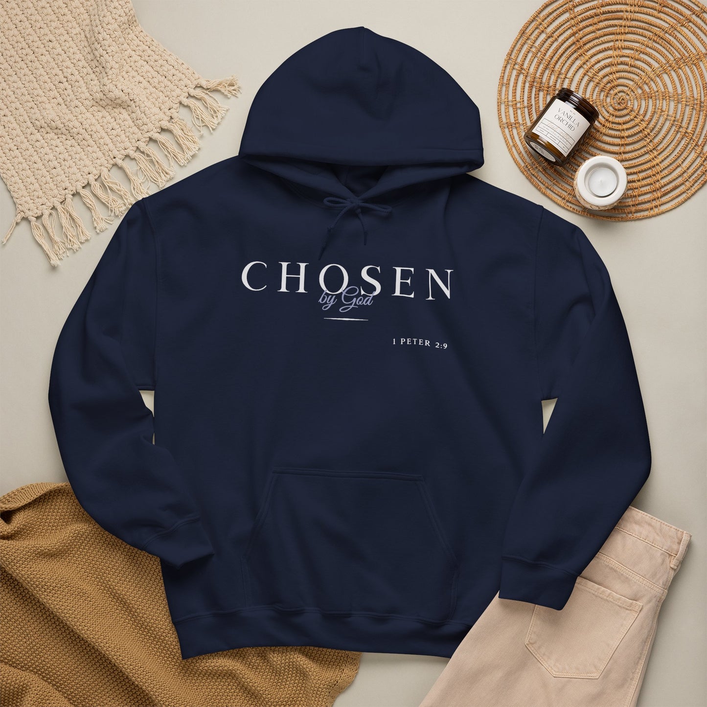 "Chosen by God" Affirnation Pullover Hoodie