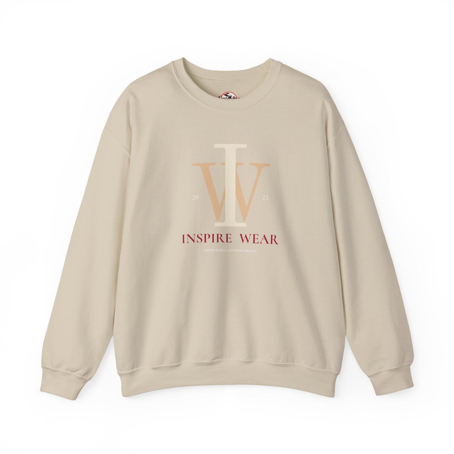 Inspire Wear IW Monogram Logo Crewneck Sweatshirt