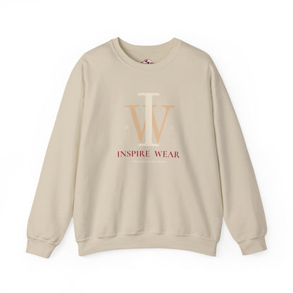 Inspire Wear IW Monogram Logo Crewneck Sweatshirt