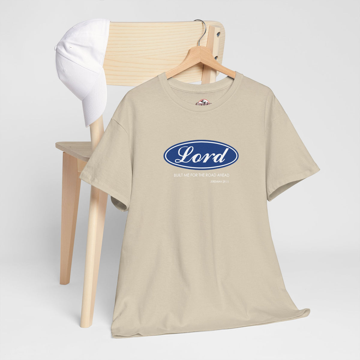 Lord Built Me Inspirational Crewneck T-Shirt