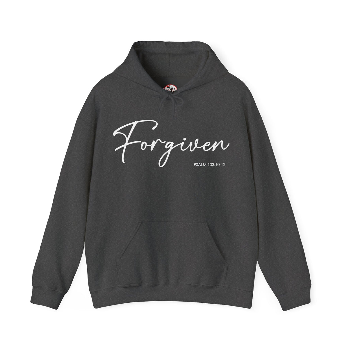 "Forgiven" Inspirational Pullover Hoodie