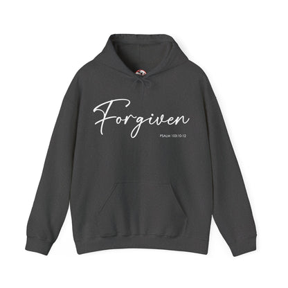 "Forgiven" Inspirational Pullover Hoodie