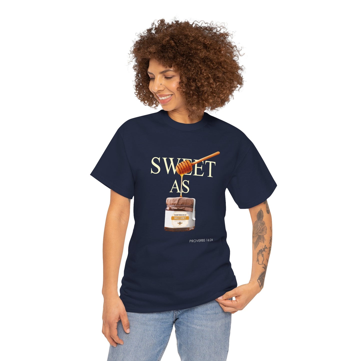 "Pleasant Words" Women's Inspirational Graphic Tee
