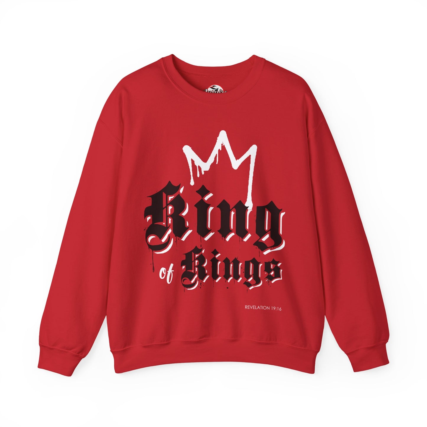 "King of Kings" Inspirational Crewneck Sweatshirt