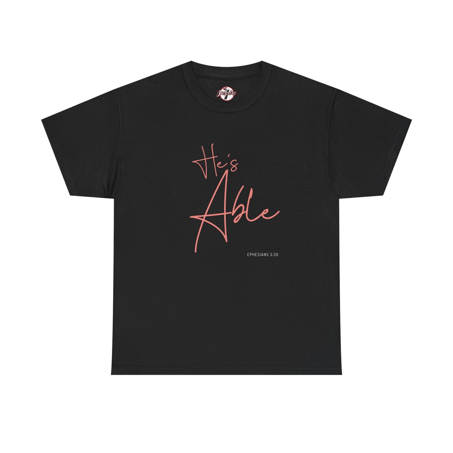 "He's Able" Women's Inspirational T-Shirt