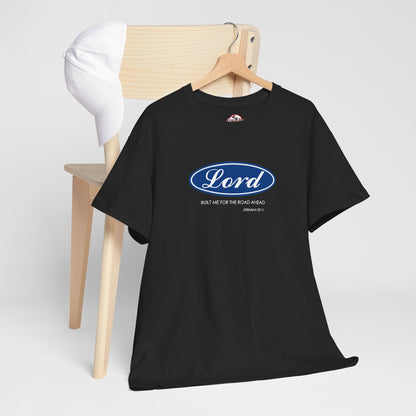 Lord Built Me Inspirational Crewneck T-Shirt