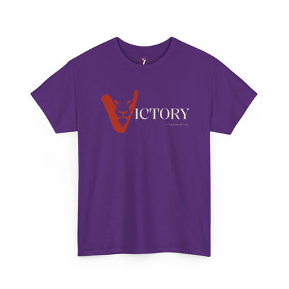 Victory in Jesus Unisex Heavy Cotton Tee