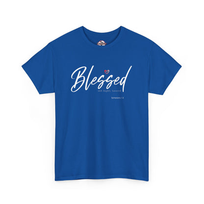 "Blessed" Women's Inspirational Graphic T‑Shirt