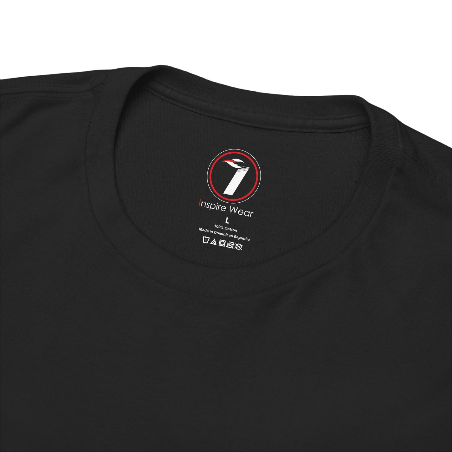 Redeemed Heavy Cotton Tee - Inspirational Faith Shirt with Peanut Butter Motif