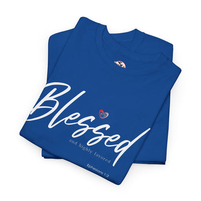 "Blessed" Women's Inspirational Graphic T‑Shirt