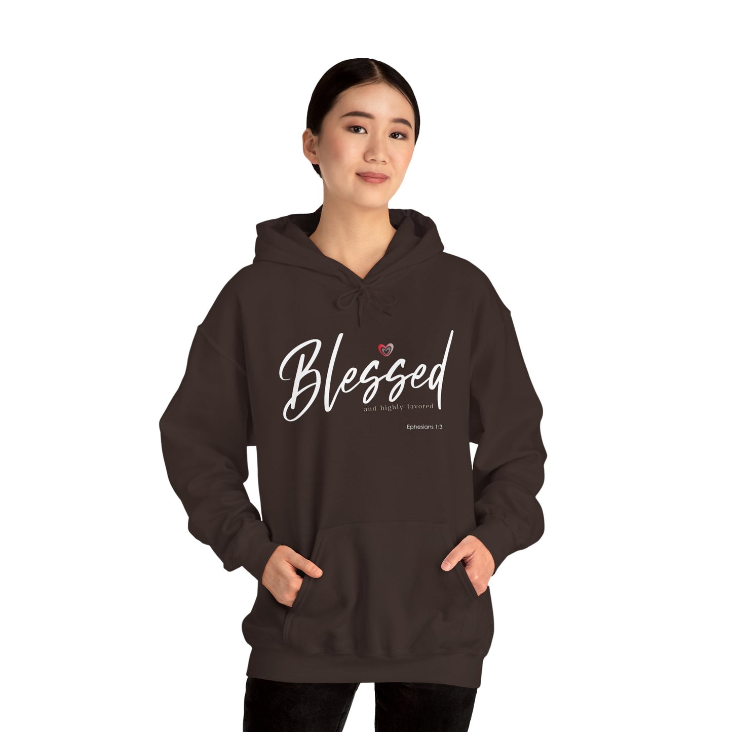 "Blessed" Women's Inspirational Pullover Hoodie