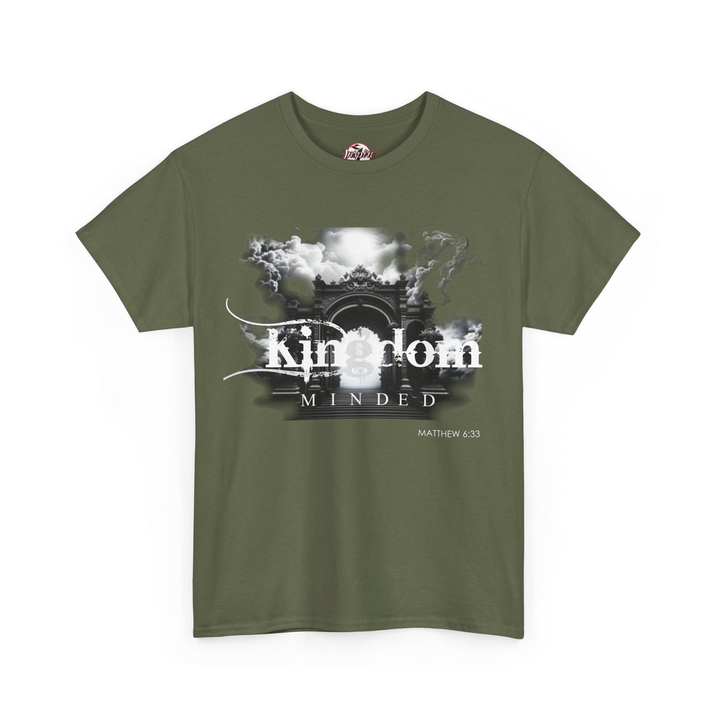 "Kingdom Minded" Motivational Graphic T‑Shirt
