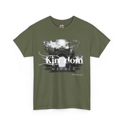 "Kingdom Minded" Motivational Graphic T‑Shirt