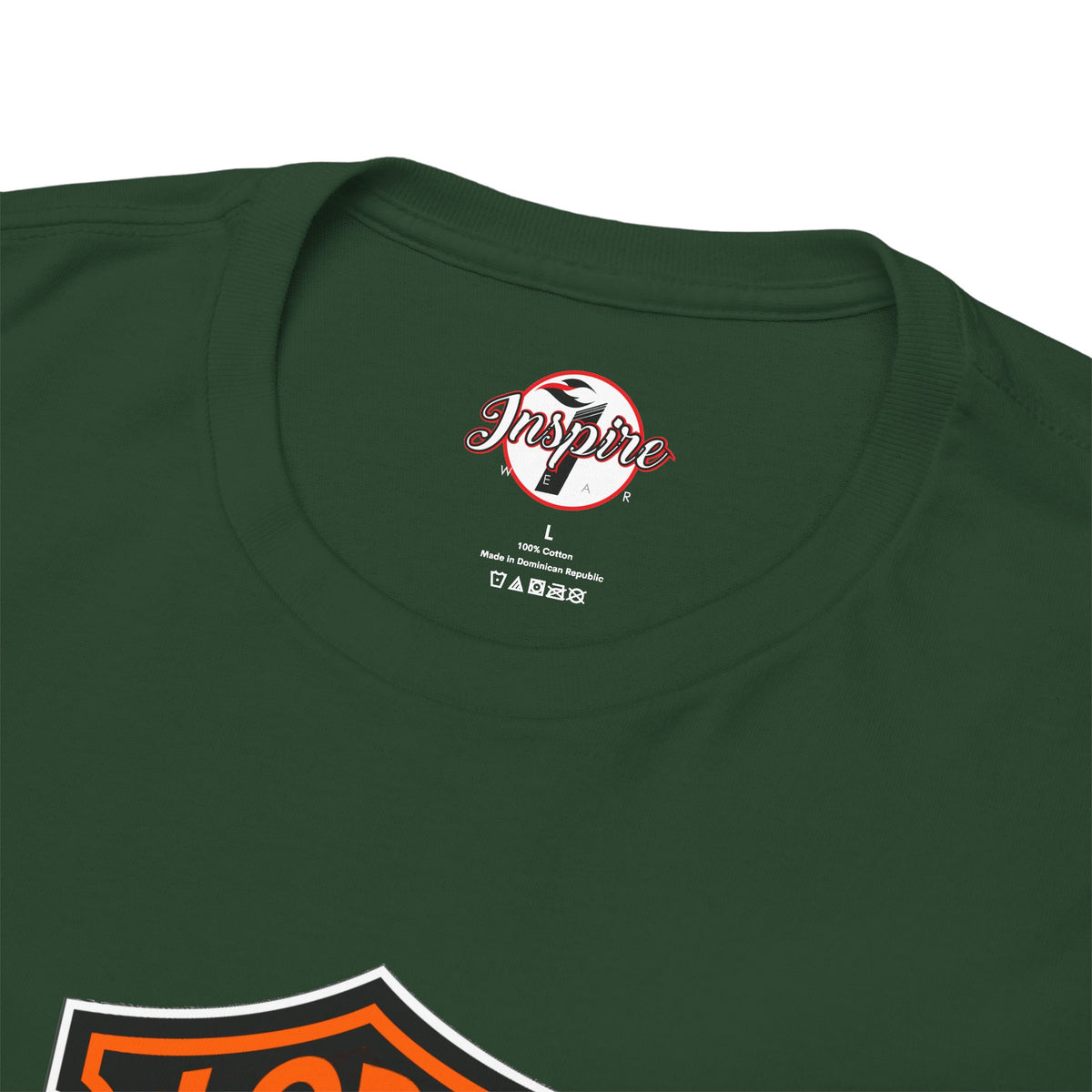 Jesus Christ Savior T‑Shirt — Lord Savior Motorcycle Shield Design
