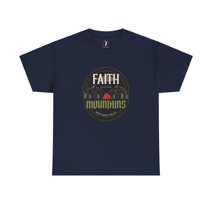 Mountain Moving Faith Unisex Heavy Cotton Tee