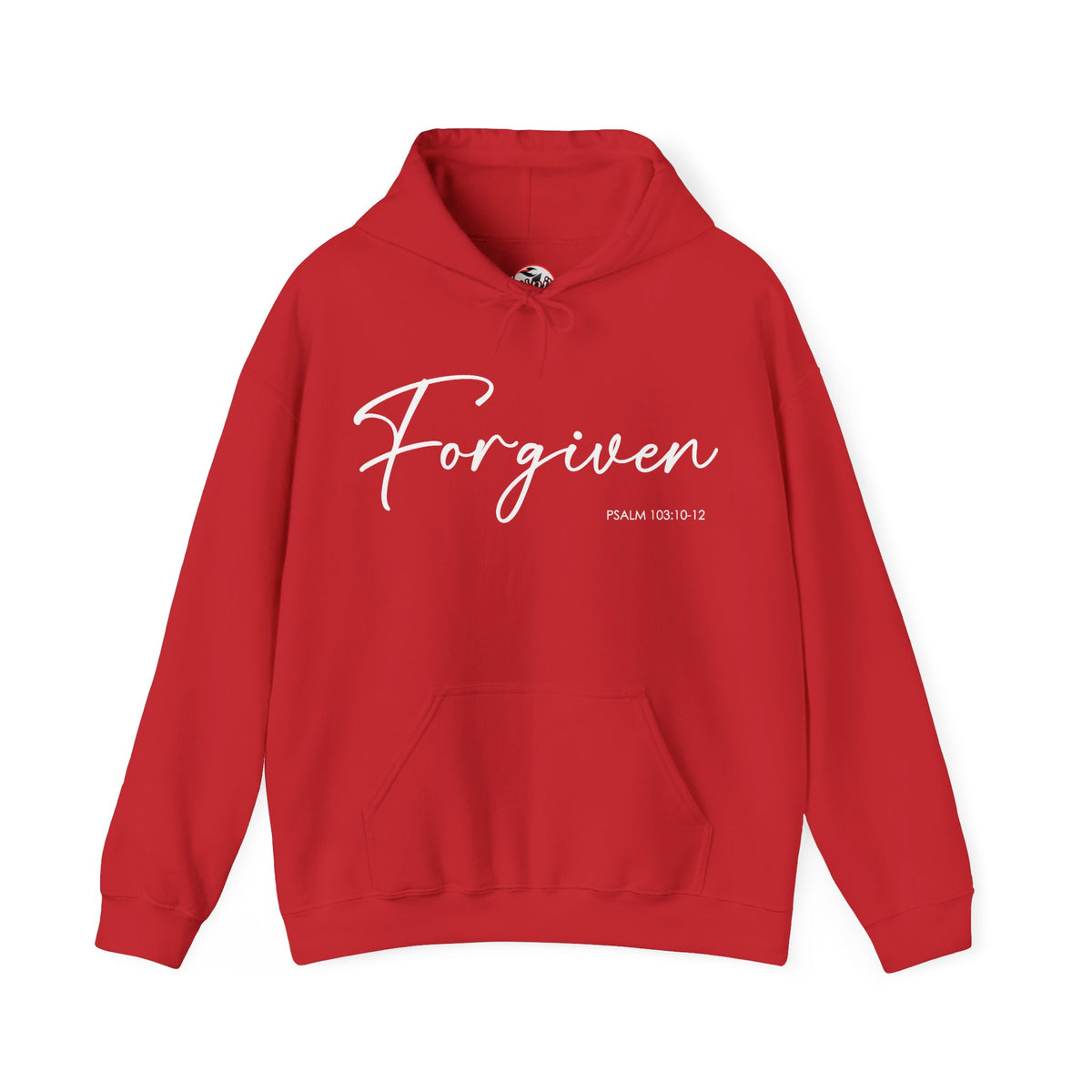 "Forgiven" Inspirational Pullover Hoodie