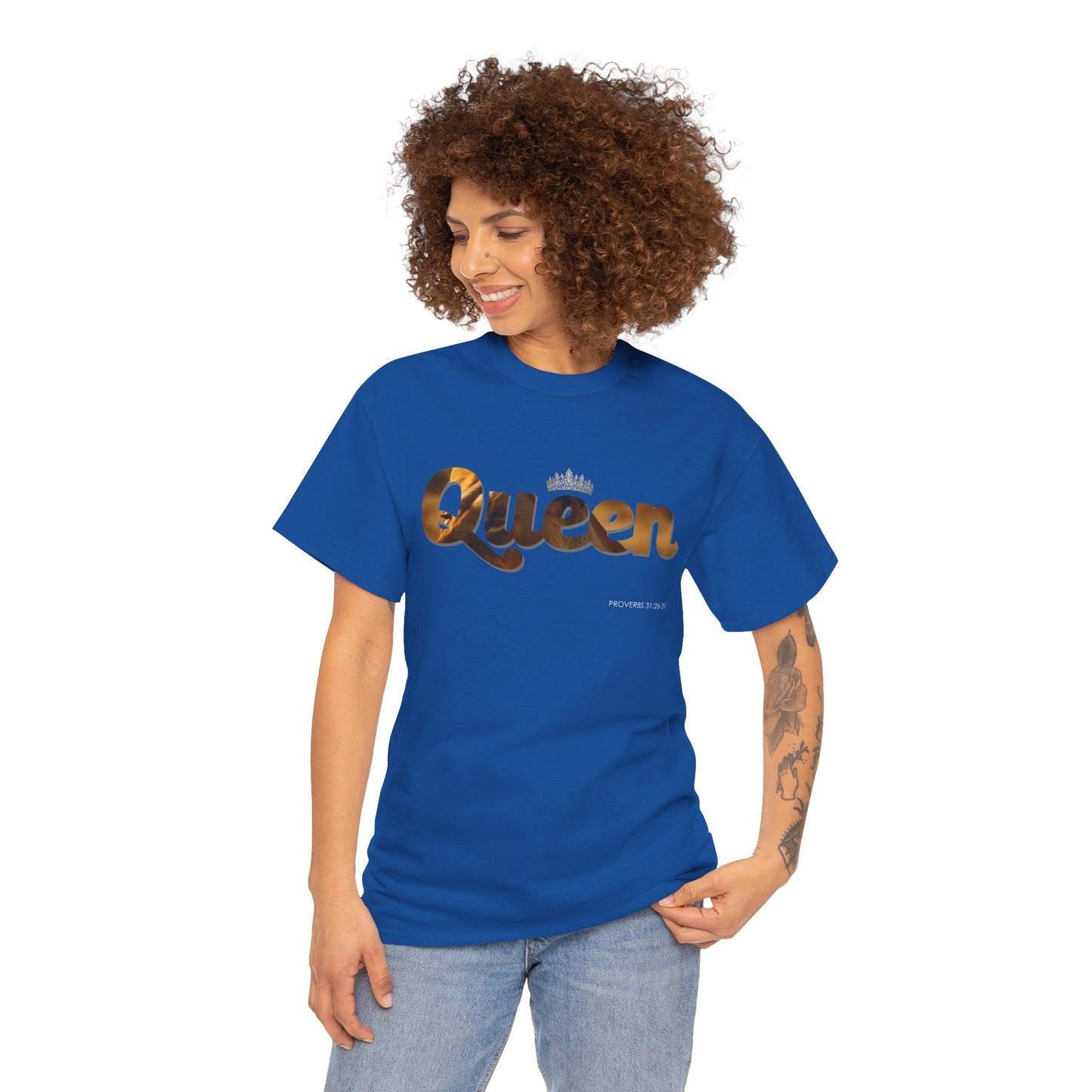 "Queen" Women's Inspirational Graphic Tee