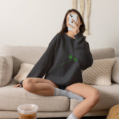 "Fearfully and Wonderfully Made" Rose Crewneck Sweatshirt