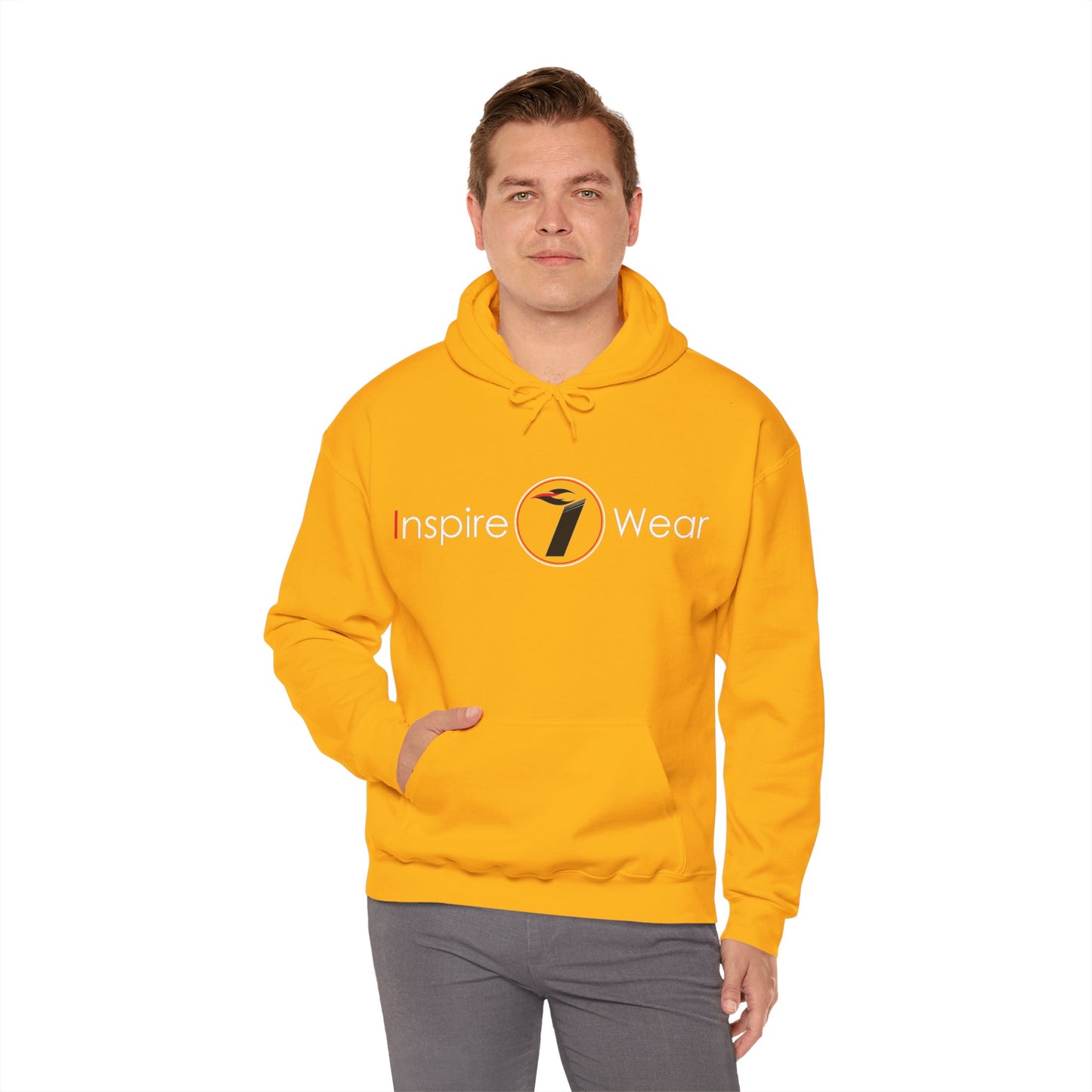 Inspire Wear Classic Logo Pullover Hoodie