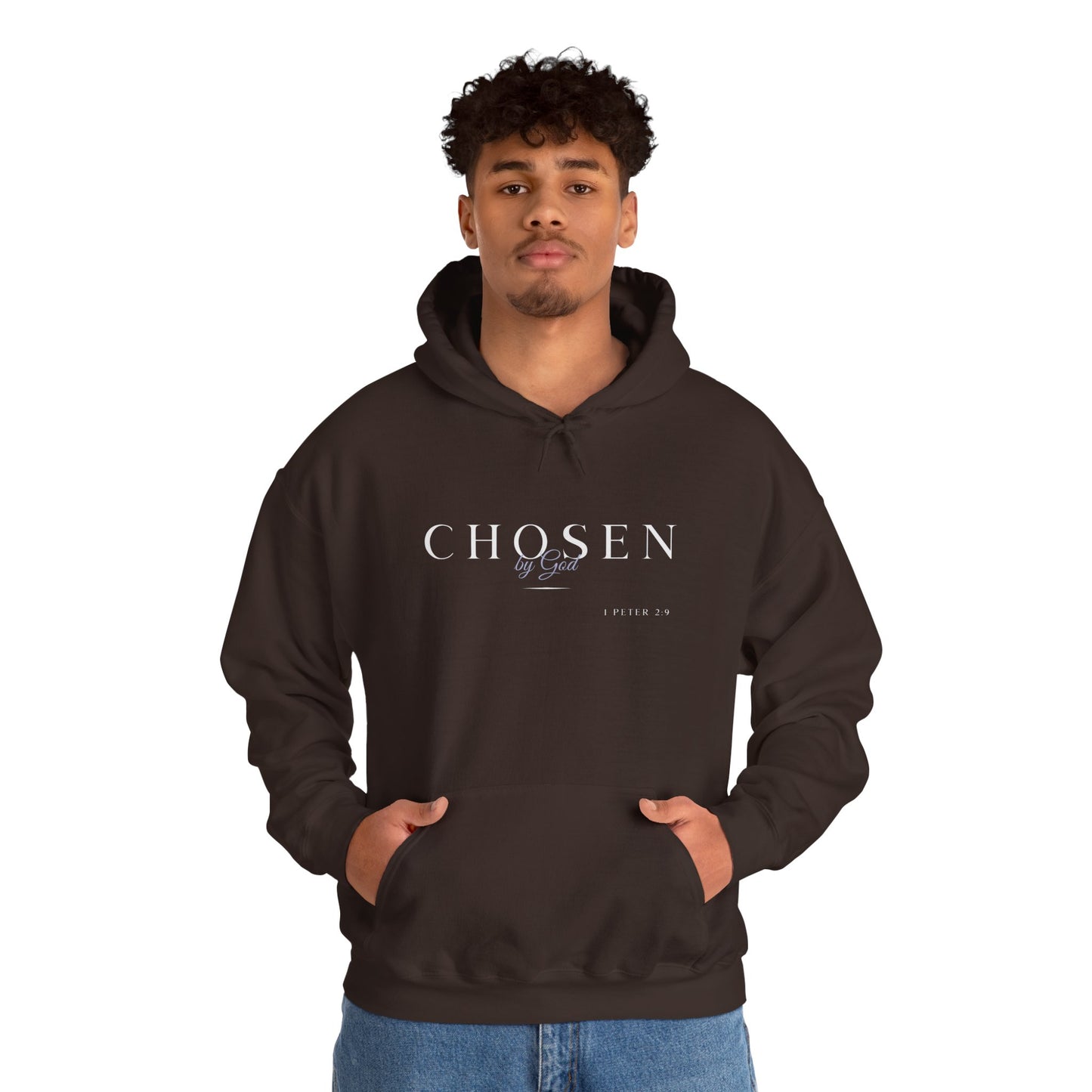 "Chosen" Inspirational Unisex Pullover Hoodie