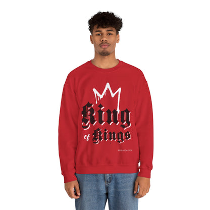 "King of Kings" Inspirational Crewneck Sweatshirt